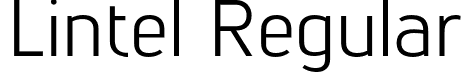 Lintel Regular font | Lintel-Regular.otf