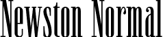 Newston Normal font | NewstonnormalRegular-6Y8jx.otf