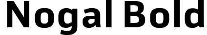 Nogal Bold font | 11-Nogal-Bd.otf