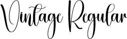 Vintage Regular font | Vintage.otf