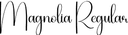 Magnolia Regular font | Magnolia.otf