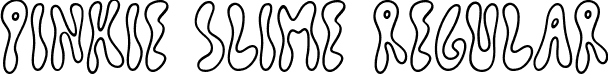 Pinkie Slime Regular font | Pinkie Slime.otf