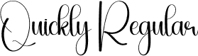 Quickly Regular font | Quickly.otf