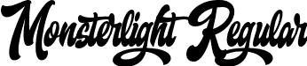 Monsterlight Regular font | Monsterlight.otf