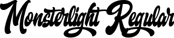 Monsterlight Regular font | Monsterlight.ttf