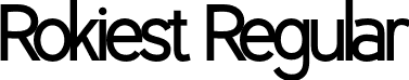 Rokiest Regular font | Rokiest-Regular.otf