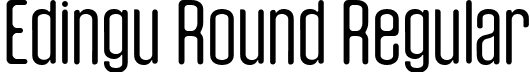 Edingu Round Regular font | Edingu Round.ttf