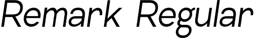 Remark Regular font | Remark-Regular-Italic-iF66963f2a7d2a7.otf