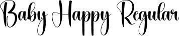 Baby Happy Regular font | Baby-Happy.otf