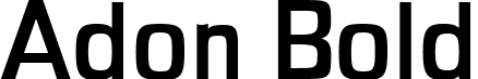 Adon Bold font | Adon Bold.ttf