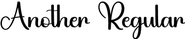 Another Regular font | Another.otf