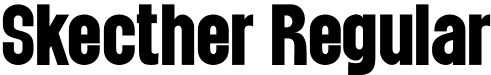 Skecther Regular font | Skecther.otf