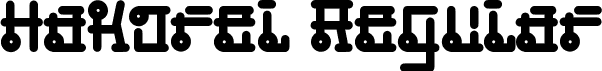 Hakorel Regular font | Hakorel.ttf