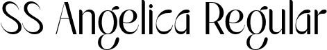 SS Angelica Regular font | SS Angelica.ttf