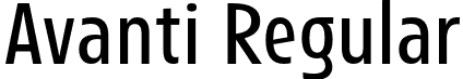 Avanti Regular font | avantiregular-drrze.otf