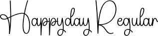 Happyday Regular font | Happyday.otf