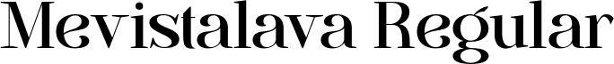 Mevistalava Regular font | mevistalavaregular-0vkyg.otf