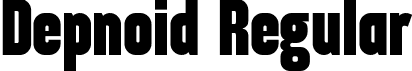 Depnoid Regular font | depnoid.otf