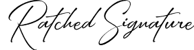 Ratched Signature font | Ratched.otf