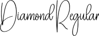 Diamond Regular font | Diamond.otf