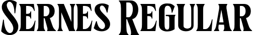 Sernes Regular font | Sernes-Regular.otf