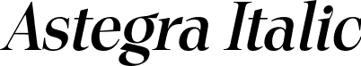 Astegra Italic font | Astegra Italic.otf