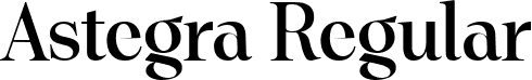 Astegra Regular font | Astegra Regular.ttf