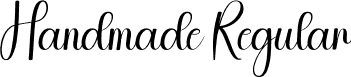 Handmade Regular font | Handmade.otf