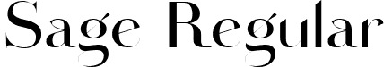 Sage Regular font | sage-webfont.ttf