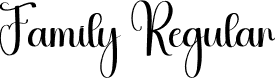 Family Regular font | Family.otf