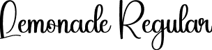 Lemonade Regular font | Lemonade.otf