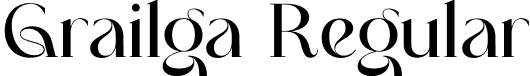 Grailga Regular font | Grailga-Regular.otf