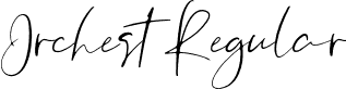 Orchest Regular font | Orchest.otf