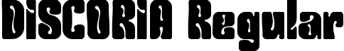 DISCORIA Regular font | DISCORIA.ttf