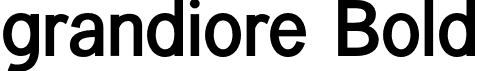 grandiore Bold font | grandiore-Bold.otf