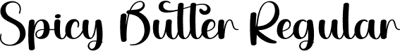 Spicy Butter Regular font | Spicy-Butter.otf