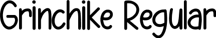 Grinchike Regular font | Grinchike.ttf