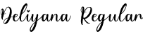 Deliyana Regular font | Deliyana-qZK46.otf