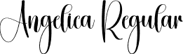 Angelica Regular font | Angelica.otf