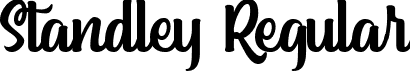 Standley Regular font | Standley.ttf