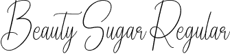 Beauty Sugar Regular font | Beauty-Sugar.otf