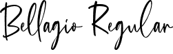 Bellagio Regular font | Bellagio.ttf