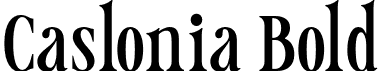 Caslonia Bold font | caslonia-bold.otf