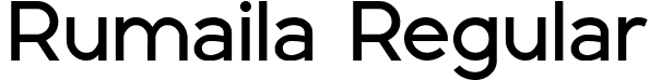 Rumaila Regular font | Rumaila.otf