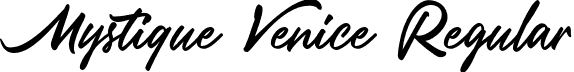 Mystique Venice Regular font | mystique-venice.otf