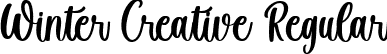 Winter Creative Regular font | WinterCreative-eZVvB.ttf