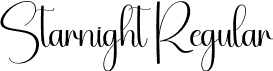 Starnight Regular font | Starnight.otf