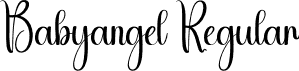 Babyangel Regular font | Babyangel.otf