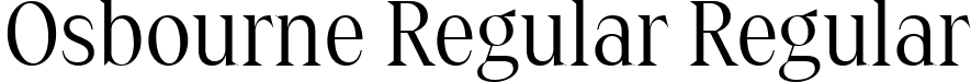 Osbourne Regular Regular font | Osbourne Regular.ttf