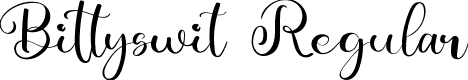 Bittyswit Regular font | Bittyswit-mLXGG.ttf